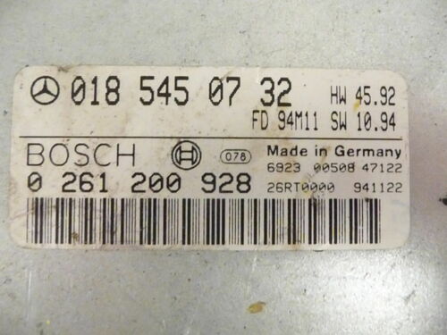 1 Year Warranty* 1994 1995 1996 1997 S320 S500 Engine Control Computer ECU ECM