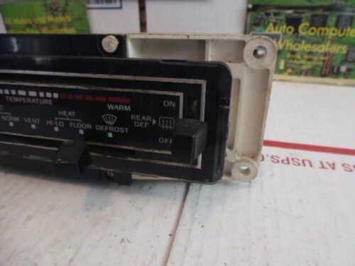 HS13-7 WARRANTY 87 THUNDERBIRD GRAND MARQUIS TEMP AC HEAT CLIMATE CONTROL UNIT