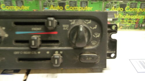 A193-13 OEM WARRANTY 2000 FORD WINDSTAR A/C HEAT CLIMATE CONTROL