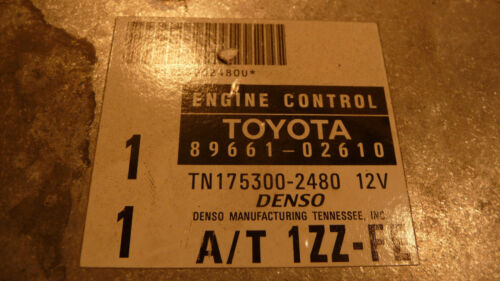 TY1-13 WARRANTY OEM 99 00 Corolla Engine Control Computer Brain ECM ECU EBX