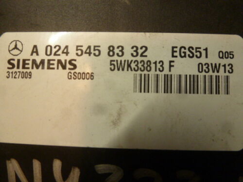 NY323-14 OEM WARRANTY 2000 MERCEDES C CLASS ENGINE CONTROL COMPUTER UNIT ECM ECU