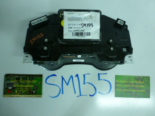 SM155 OEM WARRANTY 2013 2014 ALTIMA Instrument Cluster Speedometer Gauges