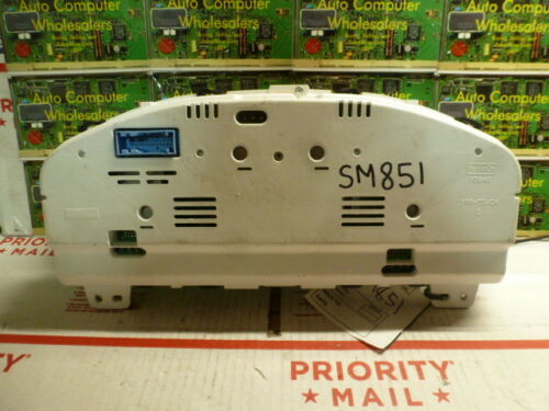 SM851 OEM WARRANTY 2008 2009 FUSION INSTRUMENT CLUSTER SPEEDOMETER 61K