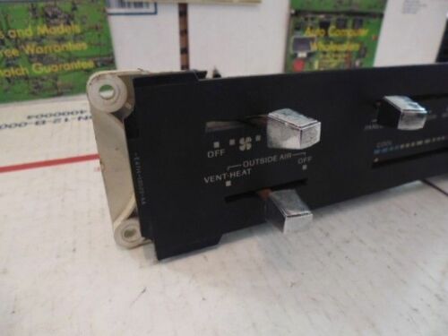 HS14-1 OEM WARRANTY 1985 85 FORD RANGER TEMP AC HEAT CLIMATE CONTROL UNIT SWITCH