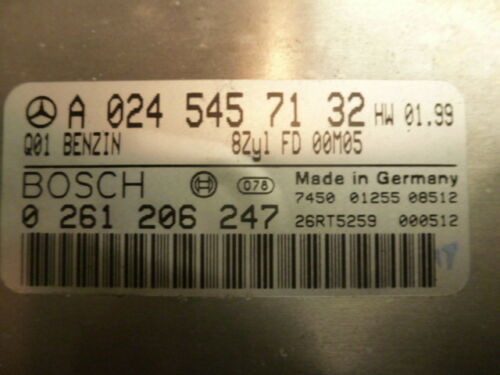 NY287-9 OEM WARRANTY 2000-2003 MERCEDES S CLASS ENGINE CONTROL COMPUTER ECM ECU