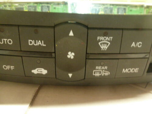 AC89-9 OEM WARRANTY 2009 2010 TSX TEMP AC HEAT CLIMATE CONTROL UNIT