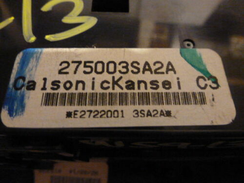 WS9-13 OEM WARRANTY 13 14 SENTRA TEMP AC HEAT CLIMATE CONTROL PANEL UNIT SWITCH