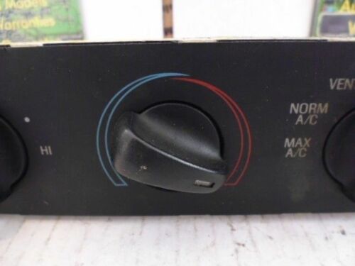 HS17-6 OEM WARRANTY 1992 92 FORD TAURUS TEMP AC HEAT CLIMATE CONTROL UNIT SWITCH