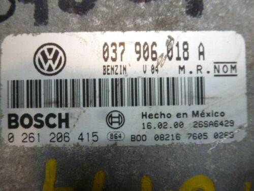 NY370-1 WARRANTY OEM 99 00 VOLKSWAGEN JETTA ENGINE CONTROL COMPUTER ECM ECU EBX