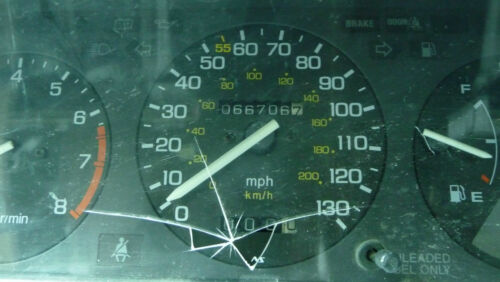 BW81 WARRANTY 1988 Honda Accord Instrument Cluster Speedometer OEM 66,706