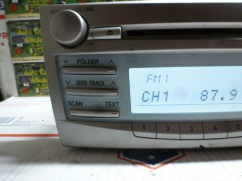 LR1-83 OEM WARRANTY 2007-2009 TOYOTA CAMRY RADIO AM FM STEREO RECEIVER