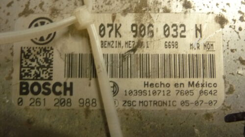 NY472-14 OEM WARRANTY 2006 VOLKSWAGEN JETTA ENGINE CONTROL MODULE ECM ECU