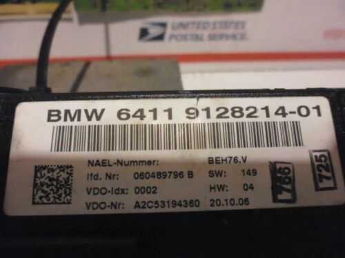 WS29-6 OEM WARRANTY 07 08 09 BMW 328i TEMP AC HEAT CLIMATE CONTROL PANEL SWITCH