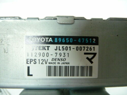 NY599-19 OEM WARRANTY 2014 2015 TOYOTA PRIUS POWER STEERING CONTROL MODULE