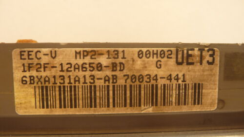 NY534-6 OEM PROGRAMMED 01 FORD WINDSTAR ENGINE COMPUTER CONTROL MP2-131 ECM ECU