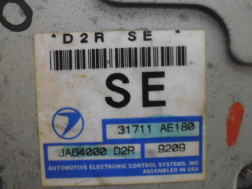 NY585-30 OEM WARRANTY 1999 SUBARU LEGACY TRANSMISSION CONTROL MODULE TCM TCU