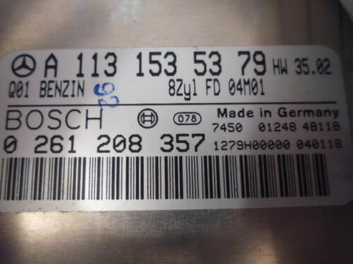 NY61-8 OEM WARRANTY 03 04 05 06 MERCEDES E-CLASS Engine Control Computer ECM ECU