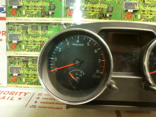 SM869 OEM WARRANTY 2011 2012 NISSAN ROGUE INSTRUMENT CLUSTER SPEEDOMETER 26K