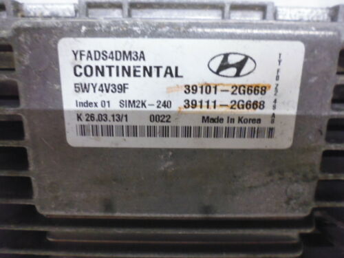 NY584-9 OEM WARRANTY 2011 HYUNDAI SONATA ENGINE CONTROL MODULE ECM ECU