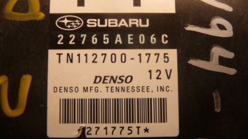 NY494-1 OEM WARRANTY 2013 2014 SUBARU LEGACY ENGINE COMPUTER MODULE ECM ECU