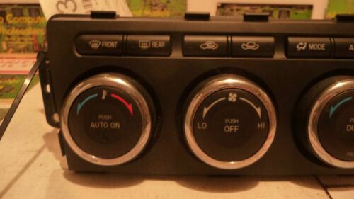 CC653 2009 2010 2011 2012 2013 Mazda 6 TEMP AC HEAT CLIMATE CONTROL PANEL SWITCH