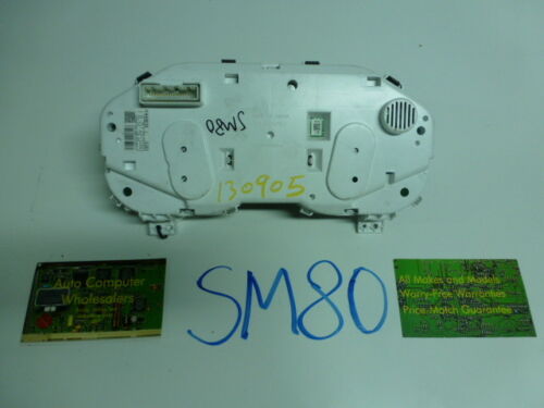 SM80 OEM WARRANTY 2012 IMPREZA Instrument Cluster Speedometer Gauges 5,000