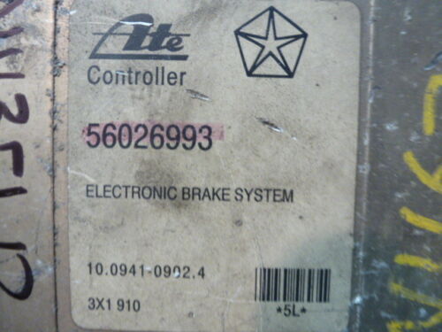 NY351-12 OEM WARRANTY 92-95 JEEP GRAND CHEROKEE WRANGLER ELECTRONIC BRAKE ABS