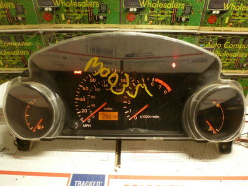 S1403 OEM WARRANTY 01 02 SEBRING STRATUS INSTRUMENT CLUSTER SPEEDOMETER 128,619