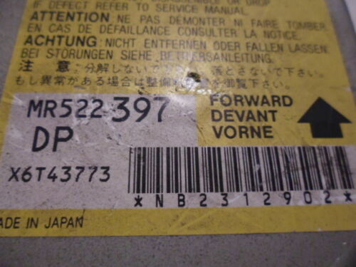 BC11-26 WARRANTY OEM 2001-03 GALANT MR522397 AIRBAG AIR BAG SRS CONTROL MODULE