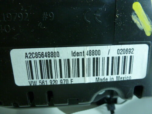SM51 OEM WARRANTY 2014 PASSAT Instrument Cluster Speedometer 958 MILES