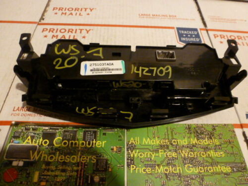 WS20-7 OEM WARRANTY 2013 2014 ALTIMA TEMP AC HEAT CLIMATE CONTROL PANEL SWITCH