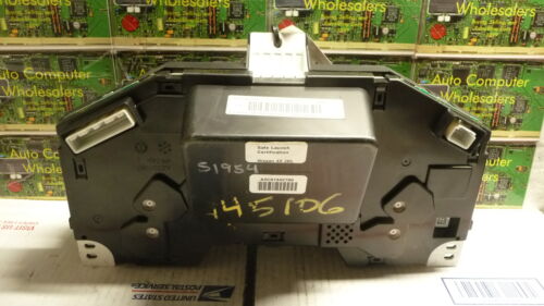 S1954 OEM WARRANTY 2015 NISSAN ALTIMA INSTRUMENT CLUSTER SPEEDOMETER 4 MILES