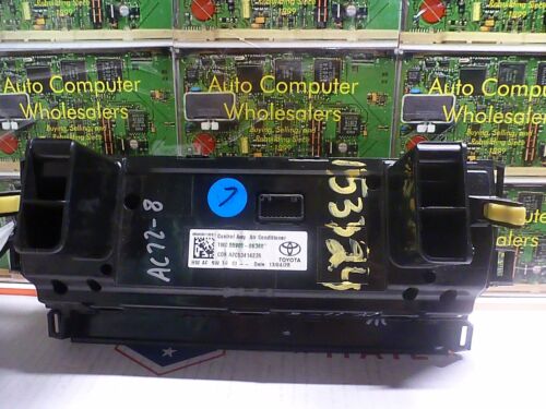 AC72-8 OEM WARRANTY 2012 2013 2014 CAMRY TEMP AC HEAT CLIMATE CONTROL UNIT