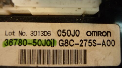 A204-15 OEM WARRANTY 1999-2003 SUZUKI VITARA CLOCK AND HAZARD CONTROL DASH