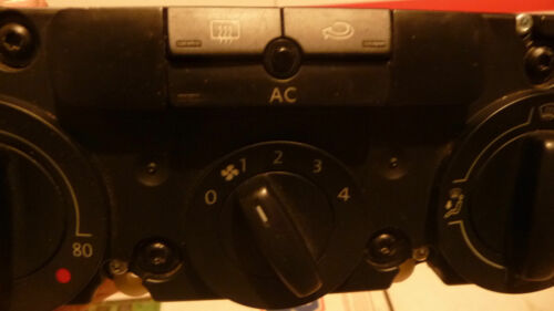 CC666 2005 2006 2007 Jetta Passat TEMP AC HEAT CLIMATE CONTROL PANEL UNIT SWITCH