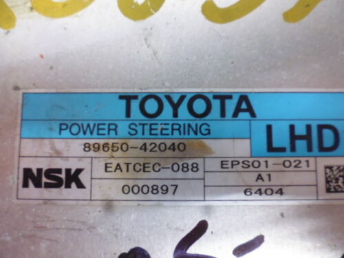 NY585-20 OEM WARRANTY 2006 2007 2008 TOYOTA RAV4 POWER STEERING CONTROL MODULE