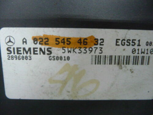 NY592-20 OEM WARRANTY 2001 2002 MERCEDES ML CLASS TRANSMISSION CONTROL TCM TCU