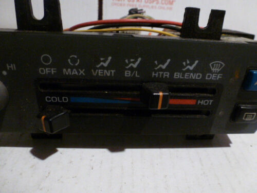 HS48A-7 OEM WARRANTY 2000 VENTURE TEMP AC HEAT CLIMATE CONTROL PANEL SWITCH