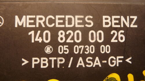 NY538-15 OEM WARRANTY 92-98 MERCEDES BENZ W140 S CLASS COMFORT CONTROL MODULE