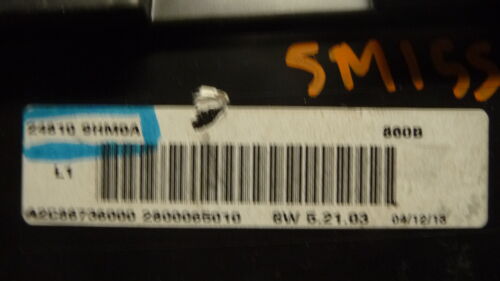 S1958 OEM WARRANTY 2014 NISSAN ALTIMA INSTRUMENT CLUSTER SPEEDOMETER 10 MILES