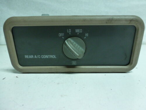 AC52-6 OEM WARRANTY 95-00 ESCALADE TAHOE REAR TEMP AC HEAT CLIMATE CONTROL UNIT