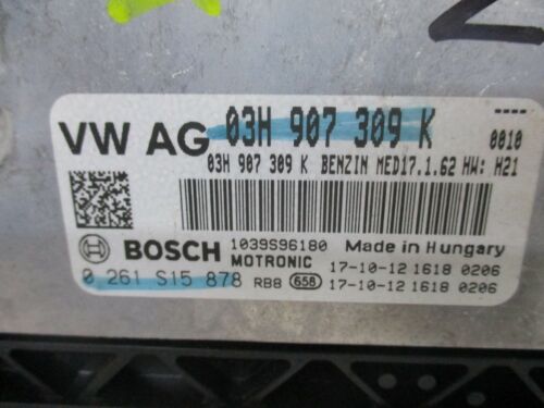 NY617-2 OEM WARRANTY 2018 VOLKSWAGEN ATLAS ENGINE CONTROL MODULE ECM ECU
