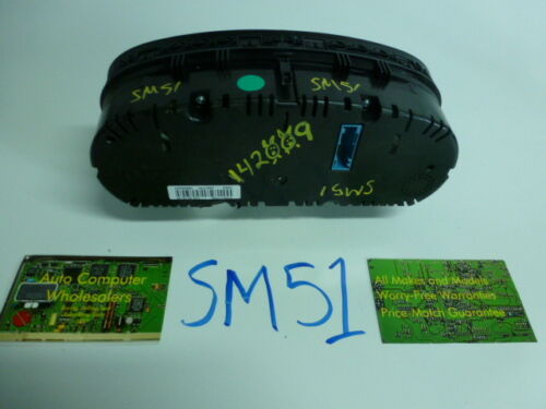 SM51 OEM WARRANTY 2014 PASSAT Instrument Cluster Speedometer 958 MILES