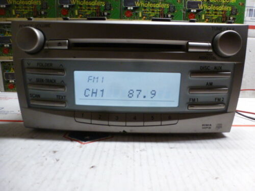 LR1-83 OEM WARRANTY 2007-2009 TOYOTA CAMRY RADIO AM FM STEREO RECEIVER