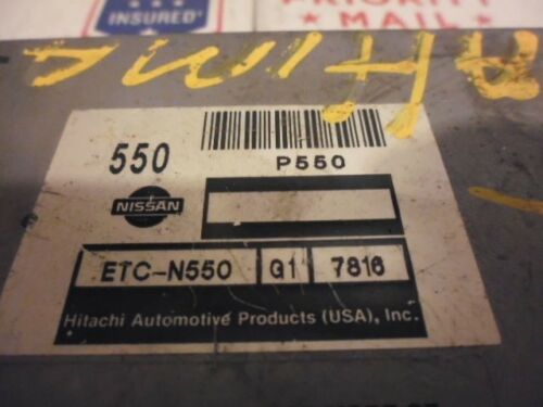 WS28-9 OEM WARRANTY 98 99 ALTIMA TRANSMISSION CONTROL MODULE COMPUTER TCM TCU