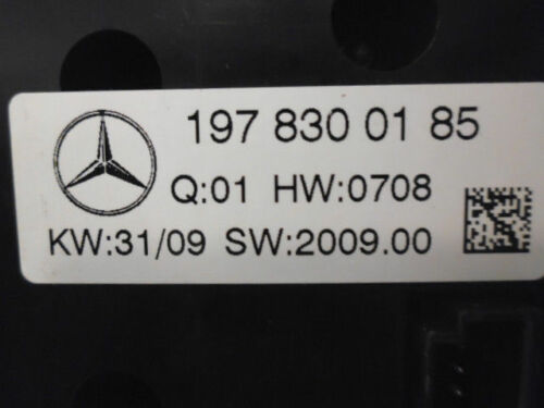 HS36-10 OEM WARRANTY 2012 13 MERCEDES C CLASS TEMP AC HEAT CLIMATE CONTROL UNIT