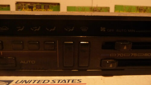 CC356 WARRANTY 1988 Mazda 929 TEMP AC HEAT CLIMATE CONTROL PANEL UNIT SWITCH