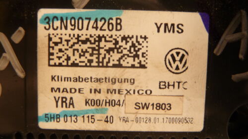 A264-20 OEM WARRANTY 2018 VOLKSWAGEN ATLAS A/C HEAT CLIMATE TEMP CONTROL