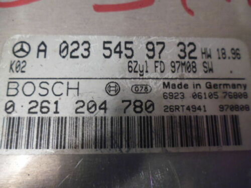 NY53-17 OEM WARRANTY 97 98 Mercedes ML320 Engine Control Computer Brain ECM ECU