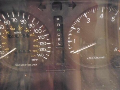 MR-142 OEM WARRANTY 1997 GALANT 73,474 INSTRUMENT CLUSTER SPEEDOMETER